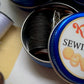 Cookie Tin Mini Sewing Kit